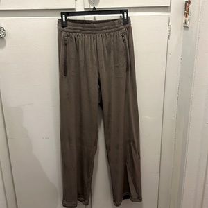 Skims, cocoa brown, lounge, track, velour pants